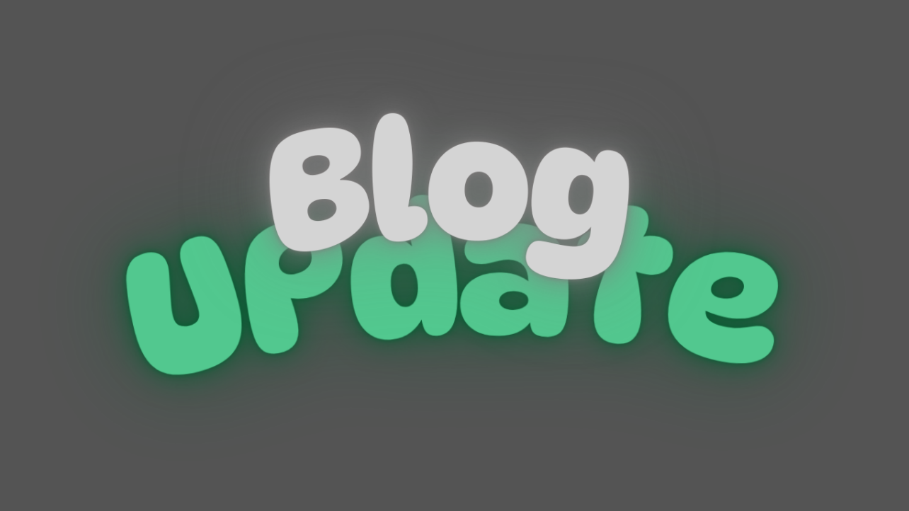 Blogupdate 1